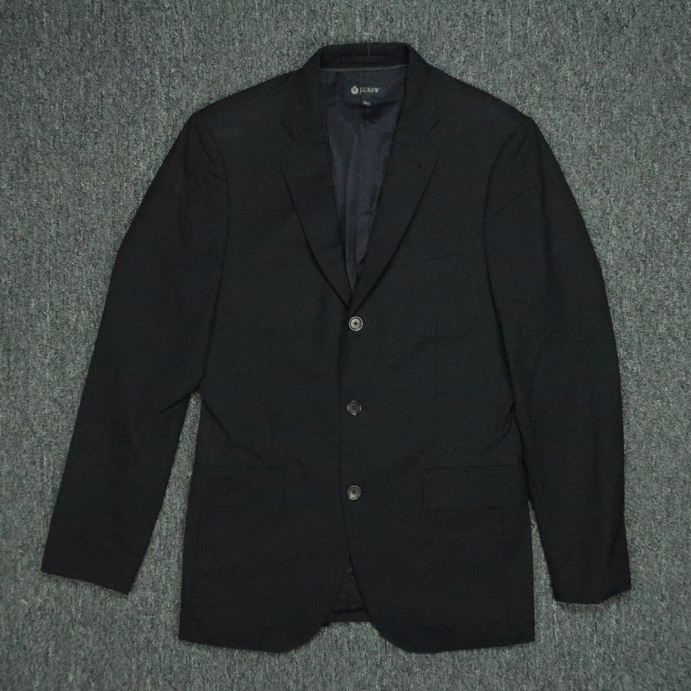 J.Crew Blazer Mens 36R Blue Ludlow Jacket Loro Piana Wool Italian Sport Coat